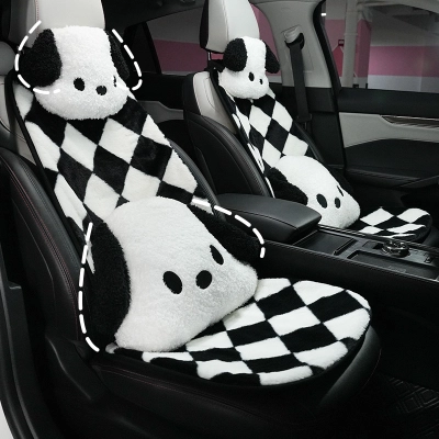 Diamond Lattice Car Seat Cushion Front 02