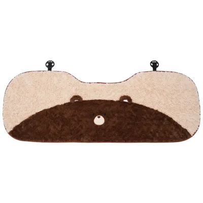 Rabbit Hair Ground Car Seat Cushion Back Row 01