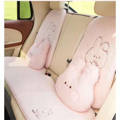 Steamed Velvet Cushion Rabbit Lazyback 02