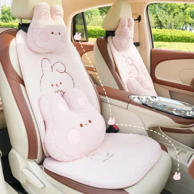 Steamed Velvet Cushion Rabbit Front Row 02