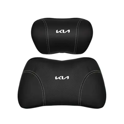 Suitable For Carnival Car Seat Headrest Lumbar Pillow Black 01