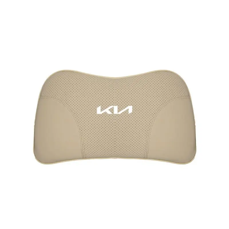 Suitable For Carnival Car Seat Headrest Lumbar Pillow Off-White