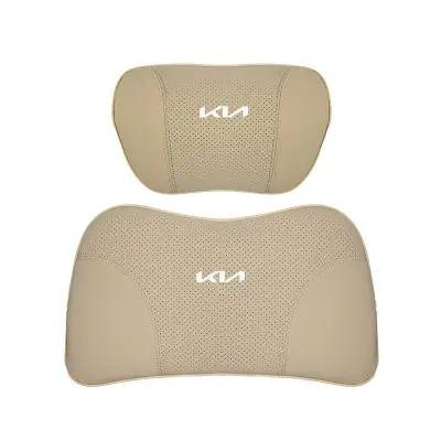 Suitable For Carnival Car Seat Headrest Lumbar Pillow Off-White 01