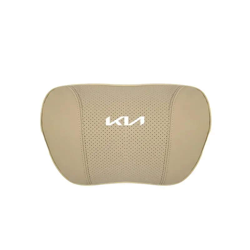 Suitable For Carnival Car Seat Headrest Lumbar Pillow Off-White