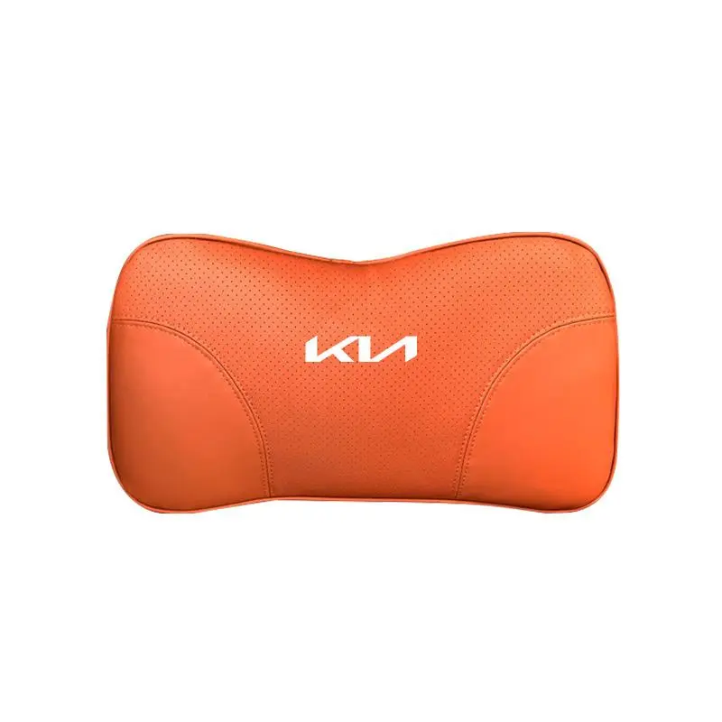 Suitable For Carnival Car Seat Headrest Lumbar Pillow Orange