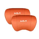 Suitable For Carnival Car Seat Headrest Lumbar Pillow Orange