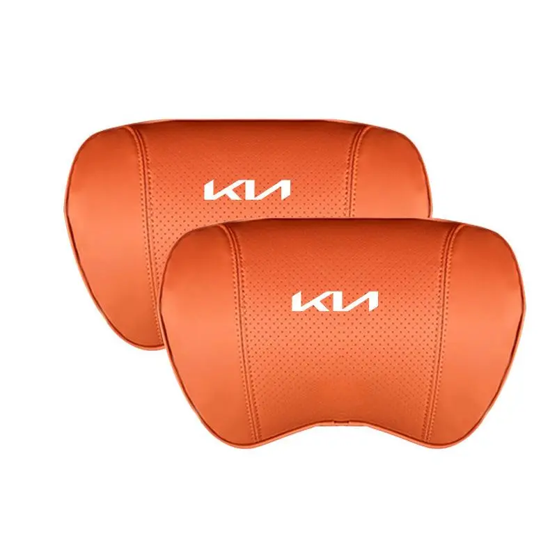 Suitable For Carnival Car Seat Headrest Lumbar Pillow Orange