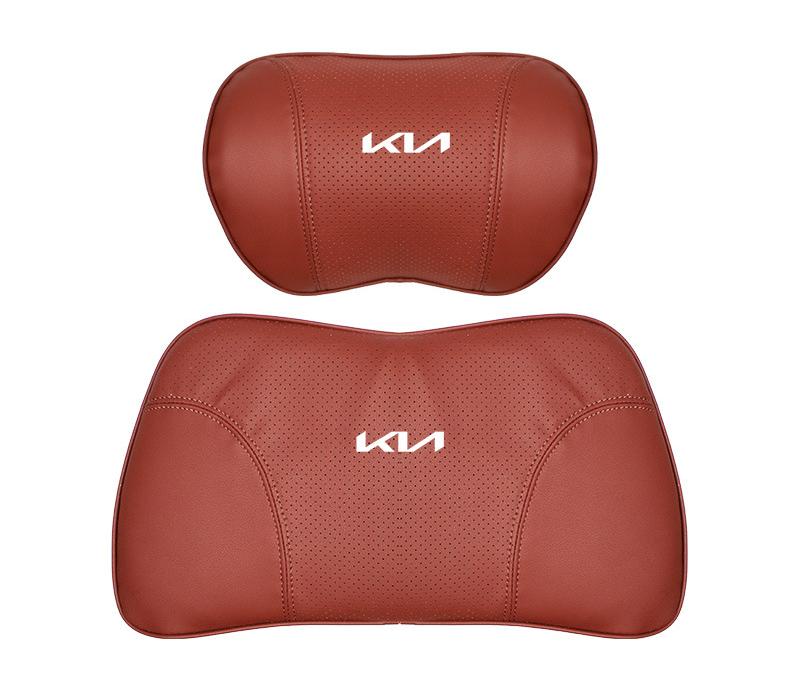 Suitable For Carnival Car Seat Headrest Lumbar Pillow Red