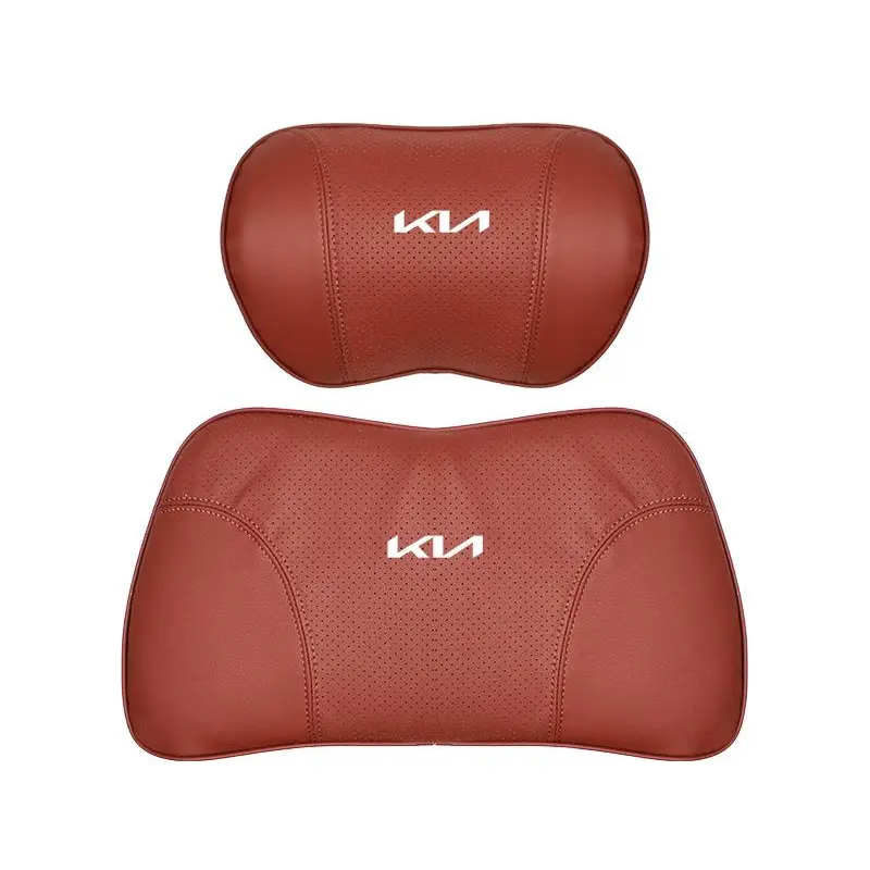 Suitable For Carnival Car Seat Headrest Lumbar Pillow Red