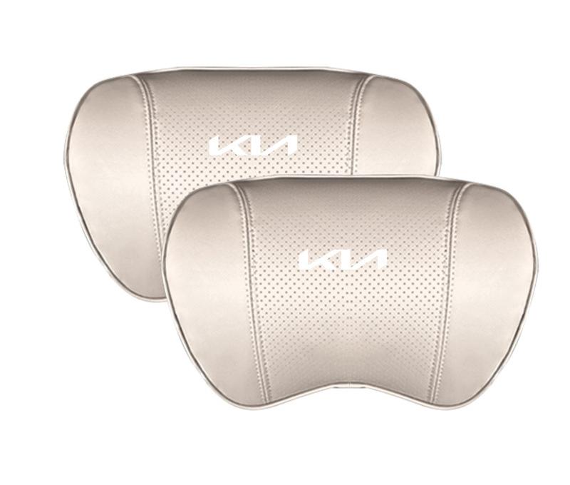 Suitable For Carnival Car Seat Headrest Lumbar Pillow White