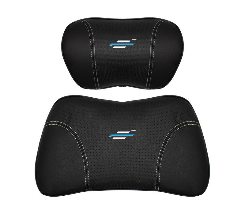 Suitable For Changan Car Seat Headrest Lumbar Pillow Black