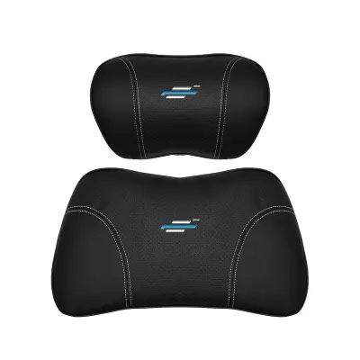Suitable For Changan Car Seat Headrest Lumbar Pillow Black 01