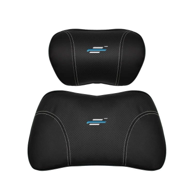 Suitable For Changan Car Seat Headrest Lumbar Pillow Black 01