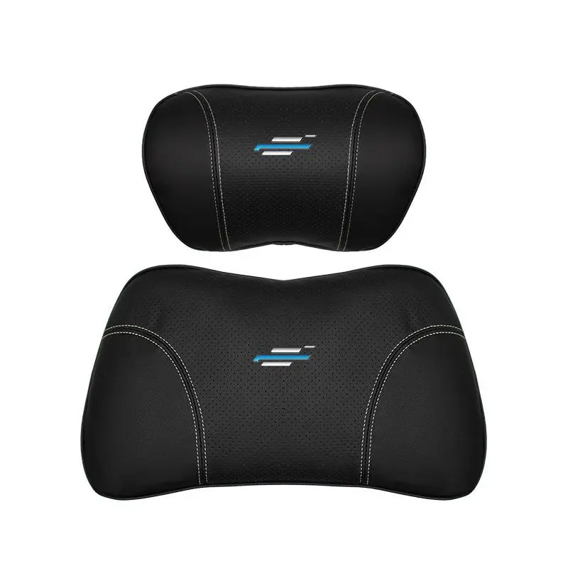Suitable For Changan Car Seat Headrest Lumbar Pillow Black