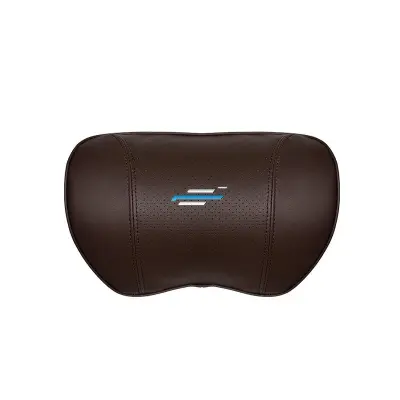 Suitable For Changan Car Seat Headrest Lumbar Pillow Brown 02