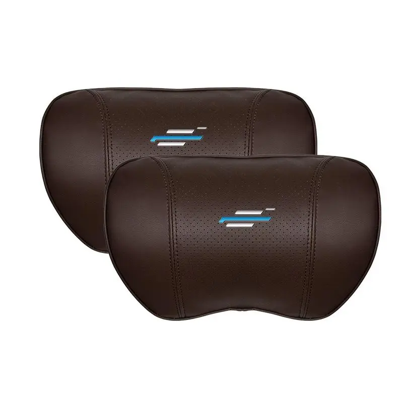 Suitable For Changan Car Seat Headrest Lumbar Pillow Brown