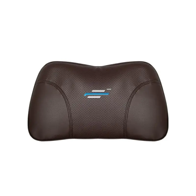 Suitable For Changan Car Seat Headrest Lumbar Pillow Brown