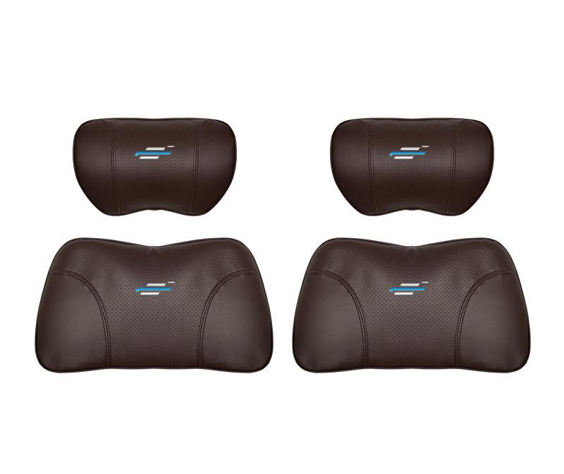 Suitable For Changan Car Seat Headrest Lumbar Pillow Brown