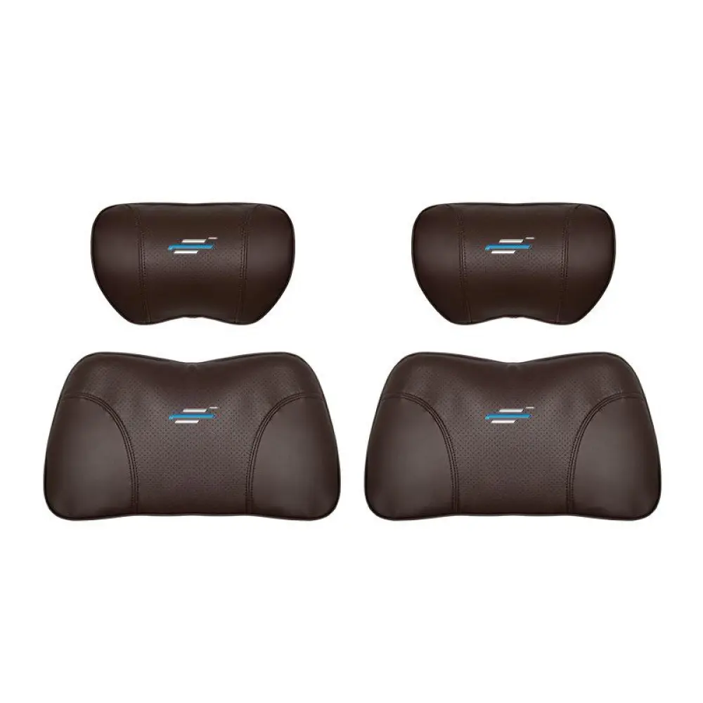 Suitable For Changan Car Seat Headrest Lumbar Pillow Brown