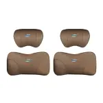 Suitable For Changan Car Seat Headrest Lumbar Pillow Coffee Color