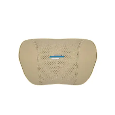 Suitable For Changan Car Seat Headrest Lumbar Pillow Off-White 02