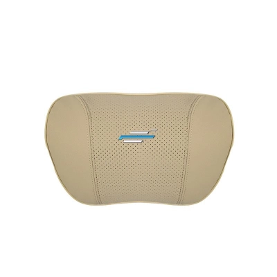 Suitable For Changan Car Seat Headrest Lumbar Pillow Off-White 02