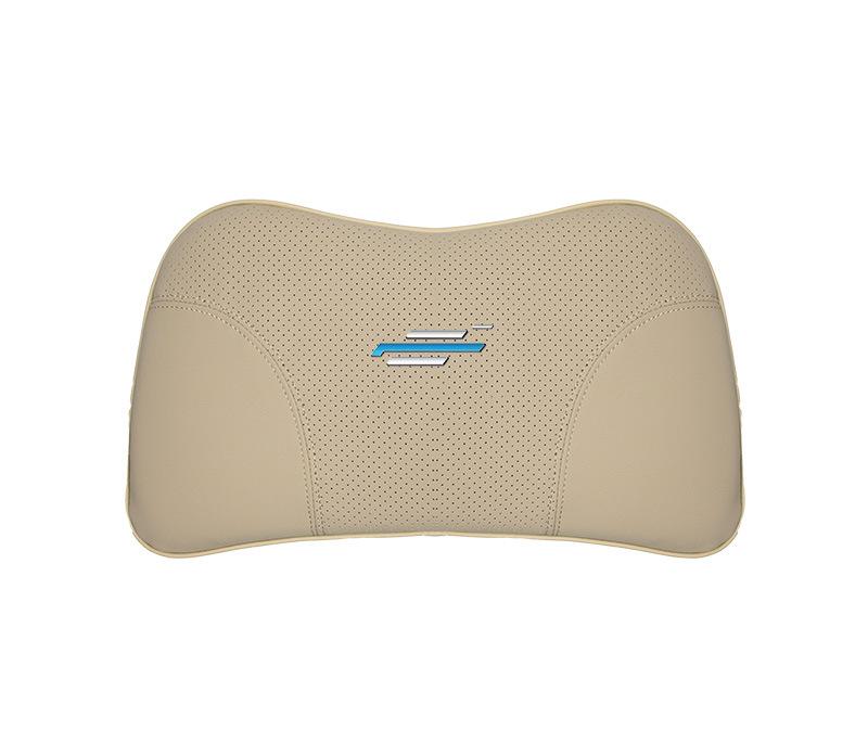 Suitable For Changan Car Seat Headrest Lumbar Pillow Off-White