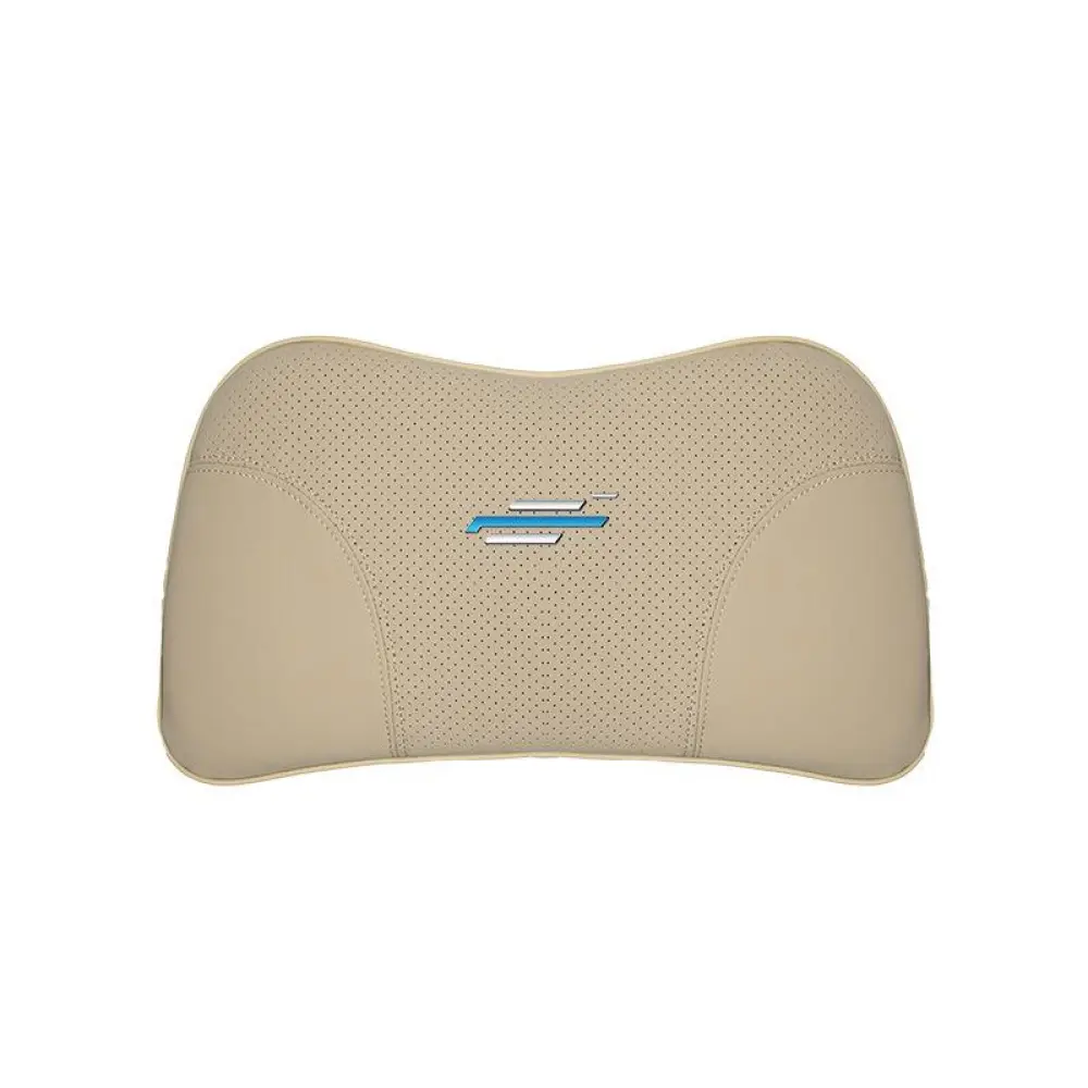 Suitable For Changan Car Seat Headrest Lumbar Pillow Off-White