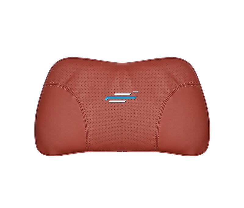 Suitable For Changan Car Seat Headrest Lumbar Pillow Red