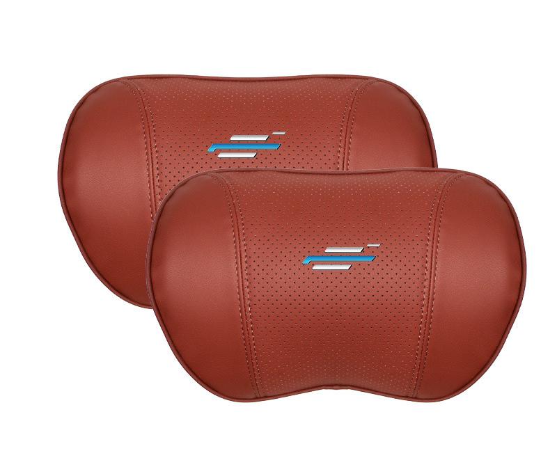Suitable For Changan Car Seat Headrest Lumbar Pillow Red