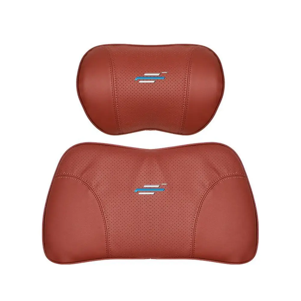 Suitable For Changan Car Seat Headrest Lumbar Pillow Red