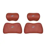 Suitable For Changan Car Seat Headrest Lumbar Pillow Red