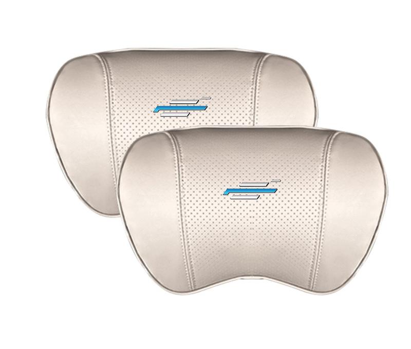 Suitable For Changan Car Seat Headrest Lumbar Pillow White