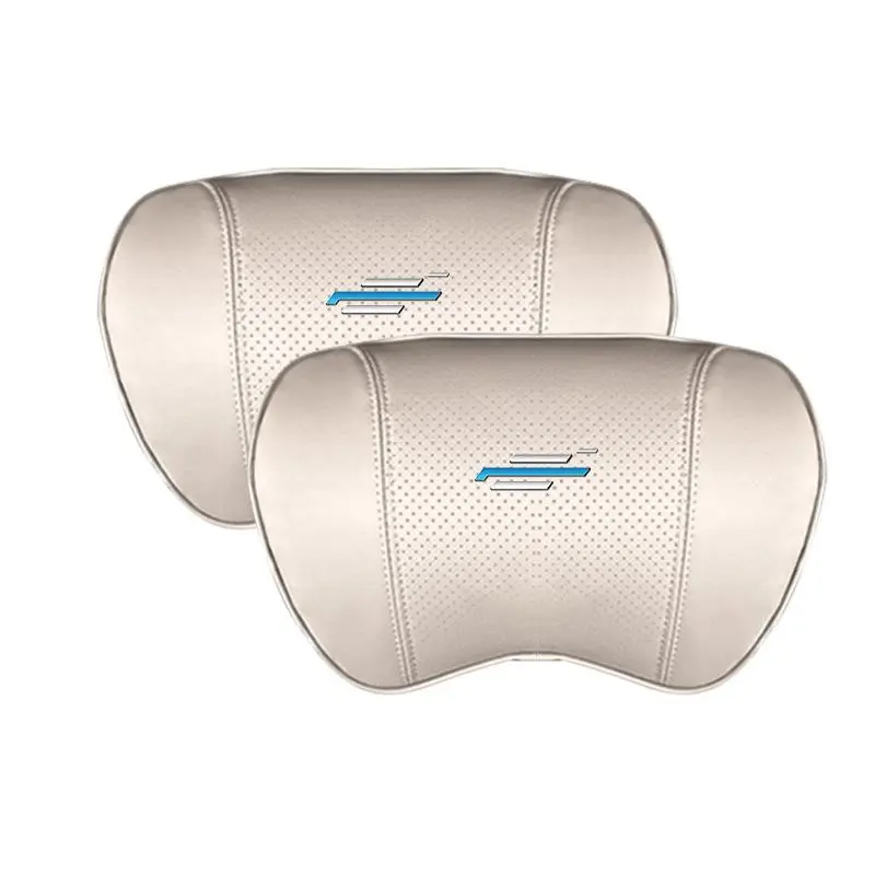 Suitable For Changan Car Seat Headrest Lumbar Pillow White