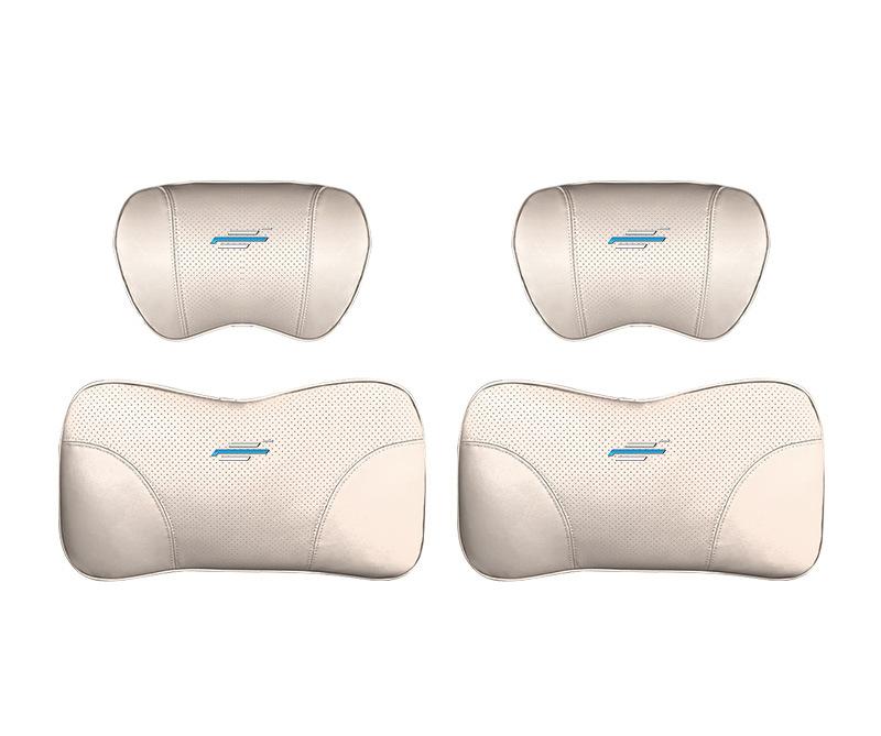 Suitable For Changan Car Seat Headrest Lumbar Pillow White