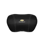 Suitable For Chevrolet Car Nappa Memory Foam Seat Headrest Lumbar Pillow Black