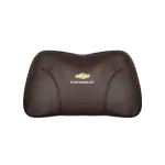 Suitable For Chevrolet Car Nappa Memory Foam Seat Headrest Lumbar Pillow Brown