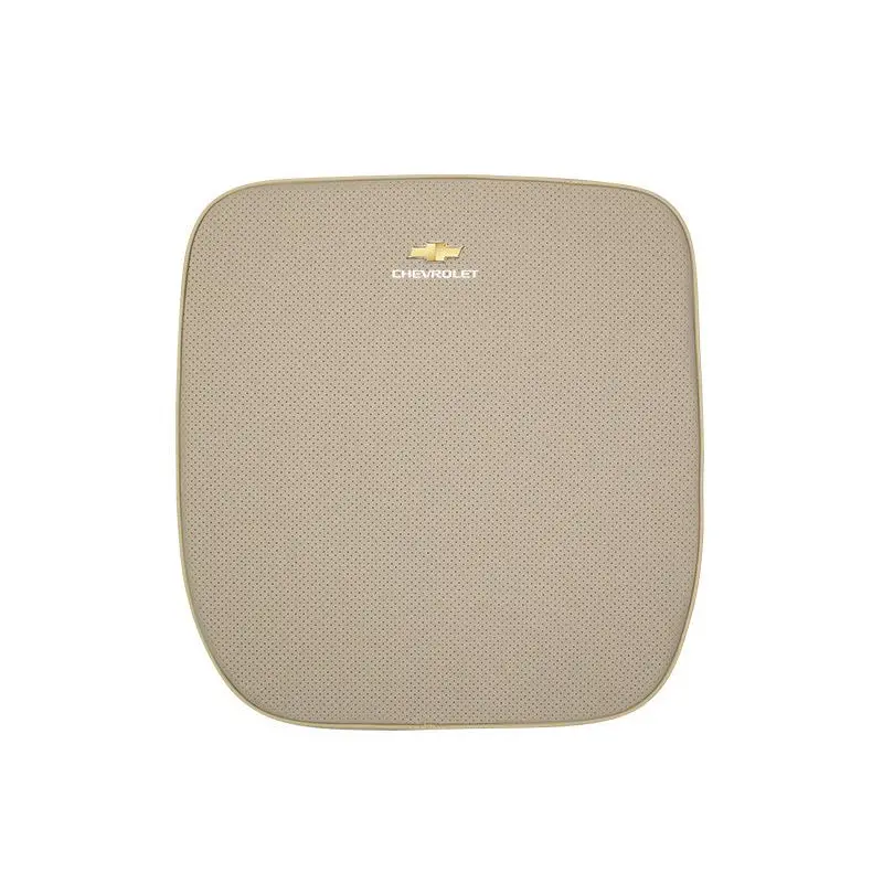 Suitable For Chevrolet Car Nappa Memory Foam Seat Headrest Lumbar Pillow Off-White