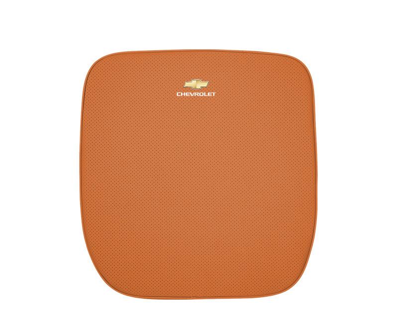 Suitable For Chevrolet Car Nappa Memory Foam Seat Headrest Lumbar Pillow Orange