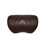 Suitable For Citroen Car Nappa Memory Foam Seat Headrest Lumbar Pillow Brown