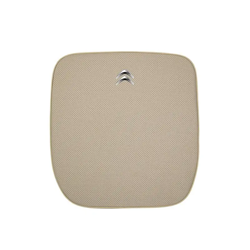 Suitable For Citroen Car Nappa Memory Foam Seat Headrest Lumbar Pillow Off-White