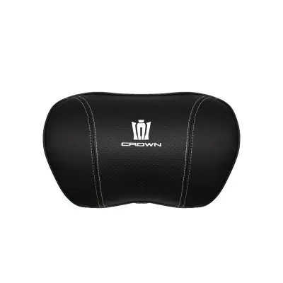 Suitable For Crown Kluger Car Seat Headrest Lumbar Pillow Black 02