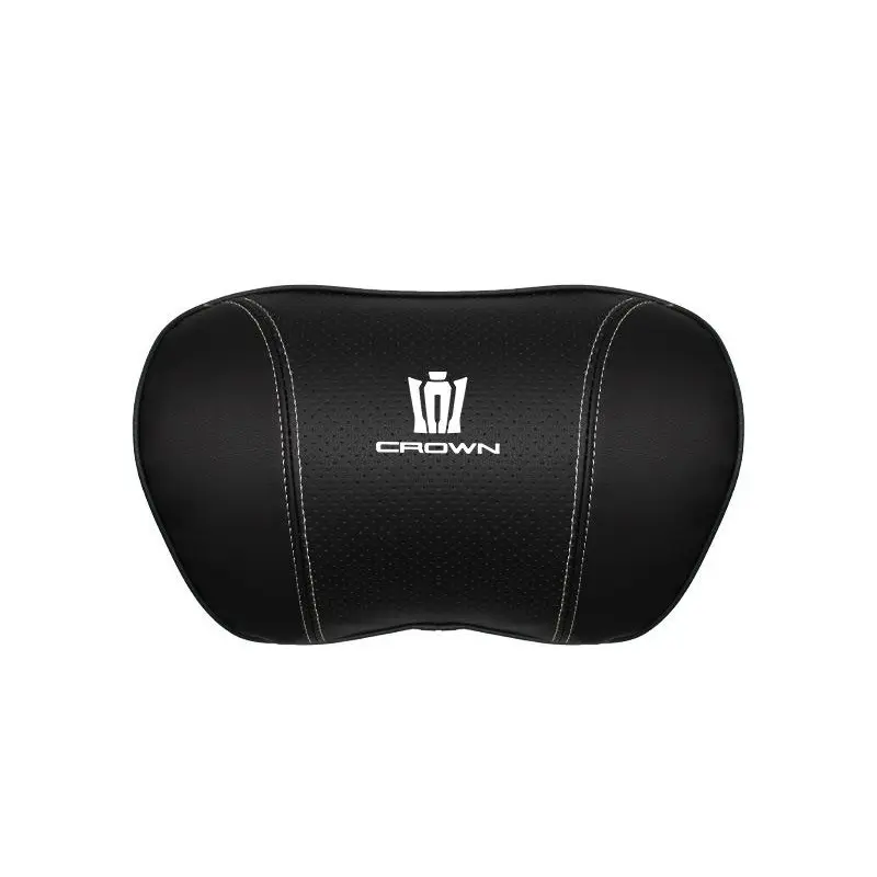 Suitable For Crown Kluger Car Seat Headrest Lumbar Pillow Black