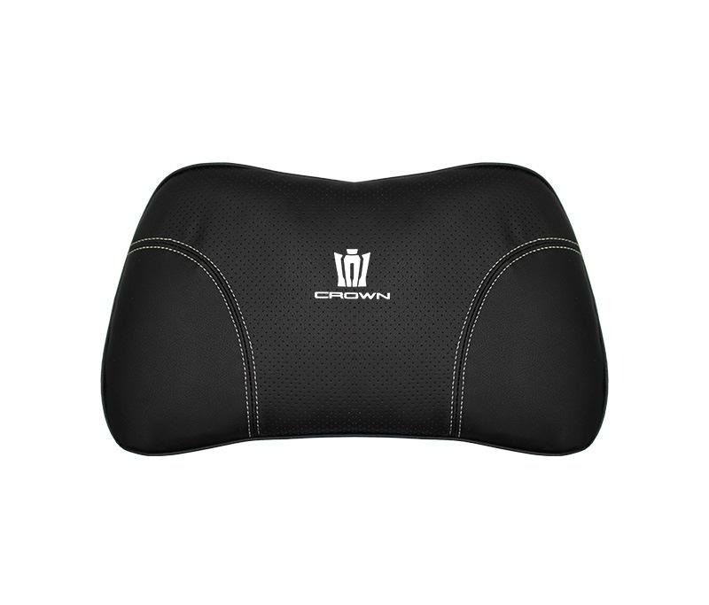 Suitable For Crown Kluger Car Seat Headrest Lumbar Pillow Black