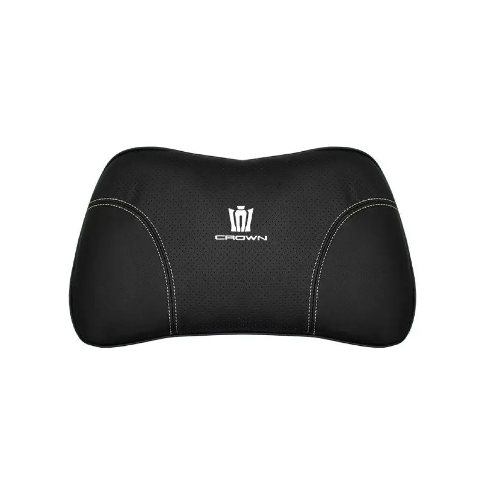 Suitable For Crown Kluger Car Seat Headrest Lumbar Pillow Black