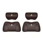 Suitable For Crown Kluger Car Seat Headrest Lumbar Pillow Brown