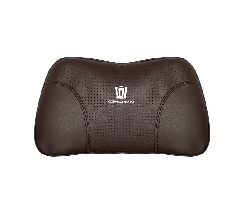 Suitable For Crown Kluger Car Seat Headrest Lumbar Pillow Brown