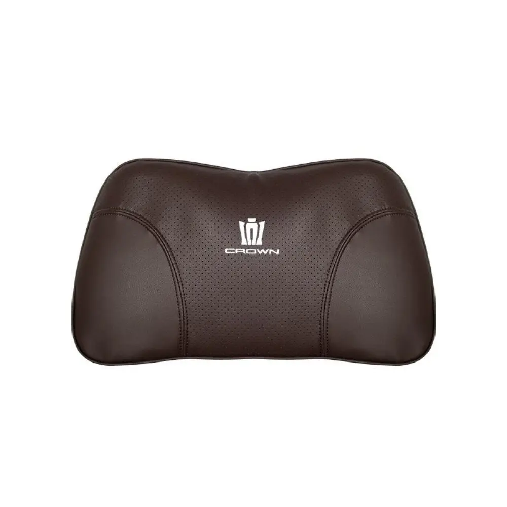 Suitable For Crown Kluger Car Seat Headrest Lumbar Pillow Brown