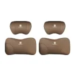 Suitable For Crown Kluger Car Seat Headrest Lumbar Pillow Coffee Color
