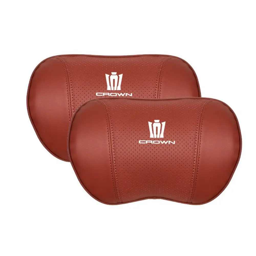 Suitable For Crown Kluger Car Seat Headrest Lumbar Pillow Red